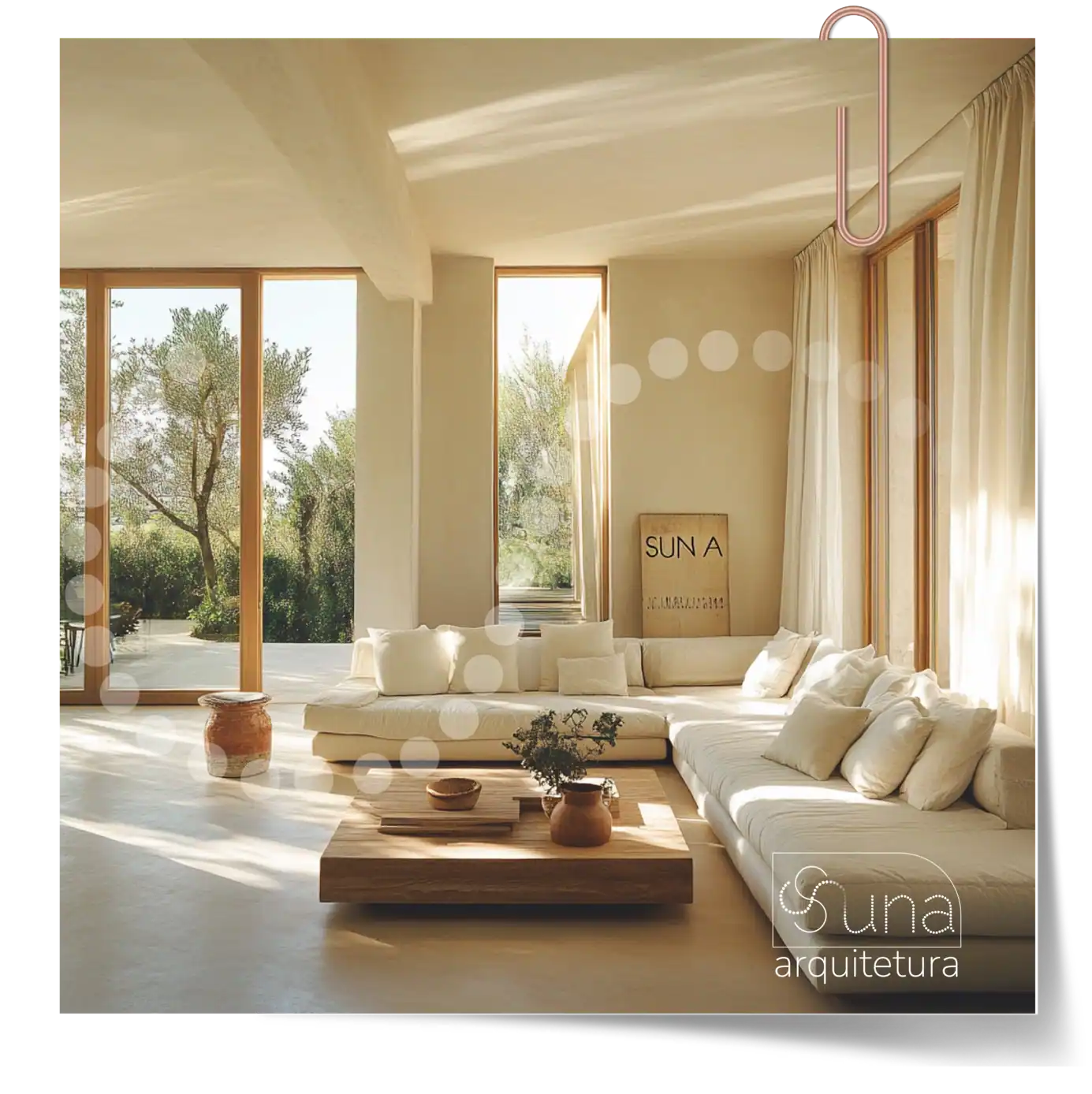 sala realizada por um arquiteto em florianopolis