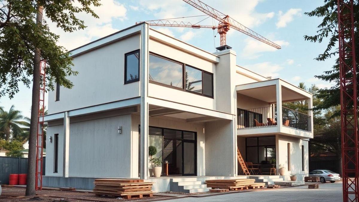 O que é a Construção em Steel Frame?