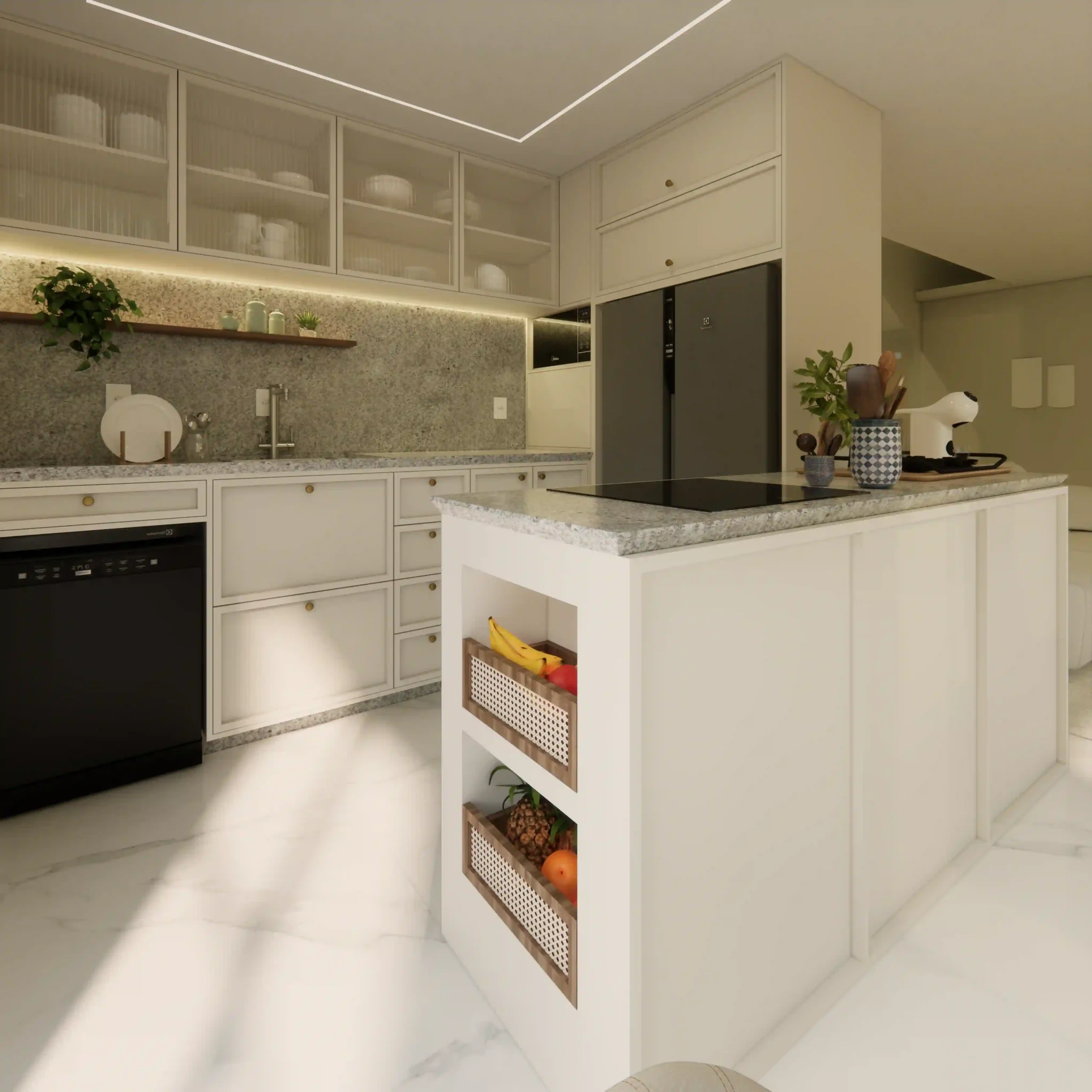 Design de Interiores em São José dos Pinhais – PR 10 design de interiores - cozinha em São José dos Pinhais – PR