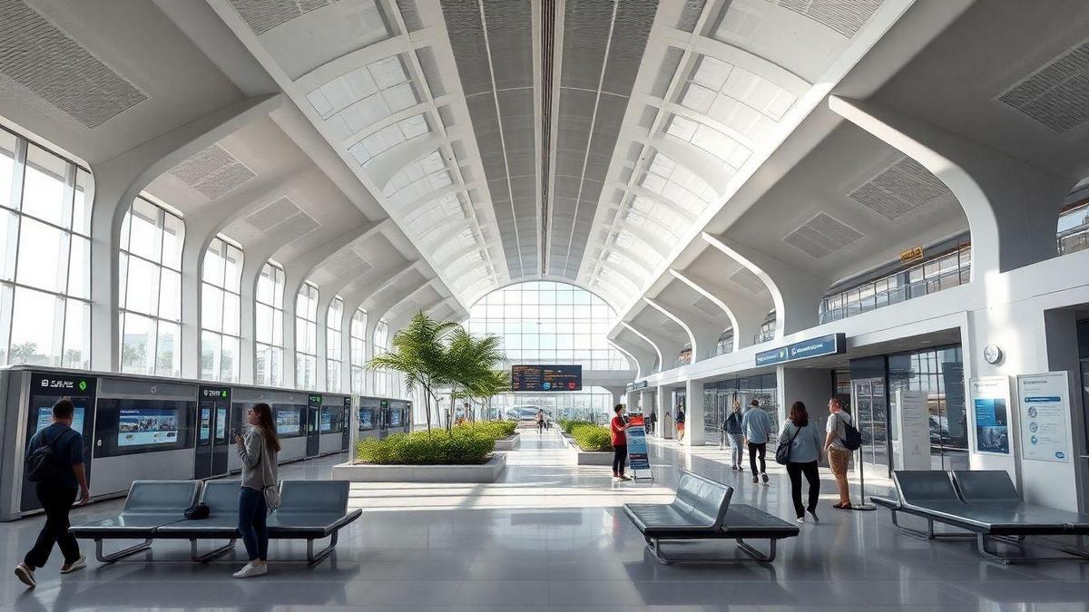 Design Funcional e Estético em Estações de Transporte