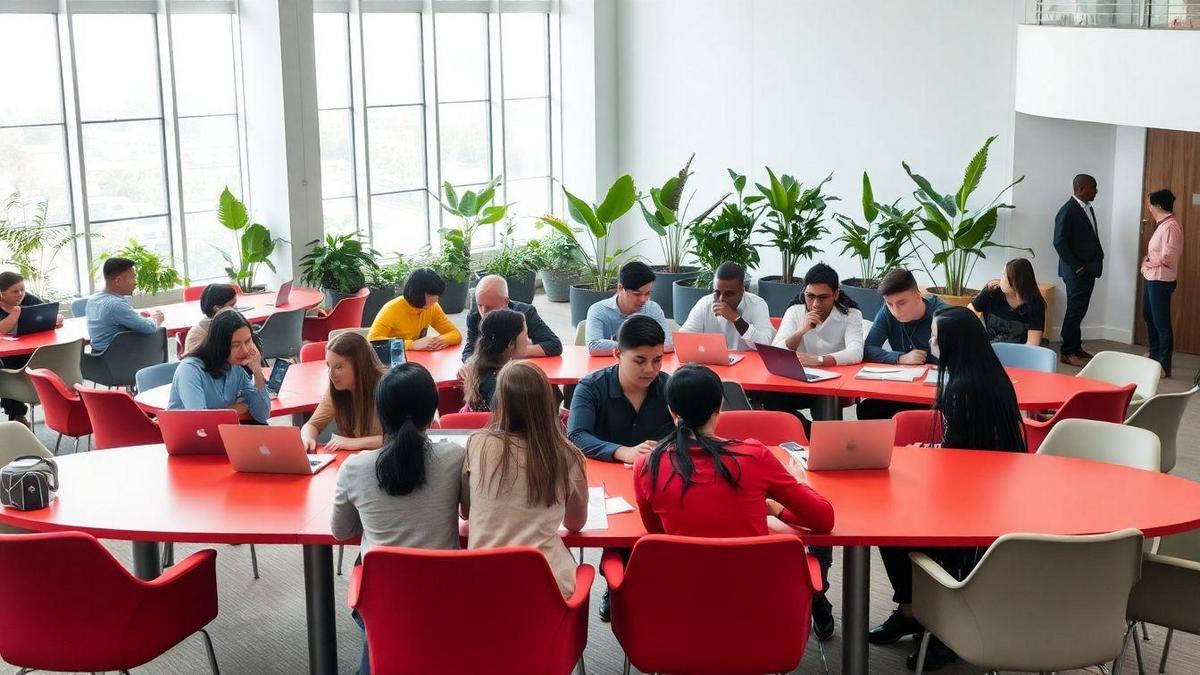 Espaços Colaborativos em Faculdades: Promovendo a Interação Espaços Colaborativos em Faculdades: Promovendo a Interação