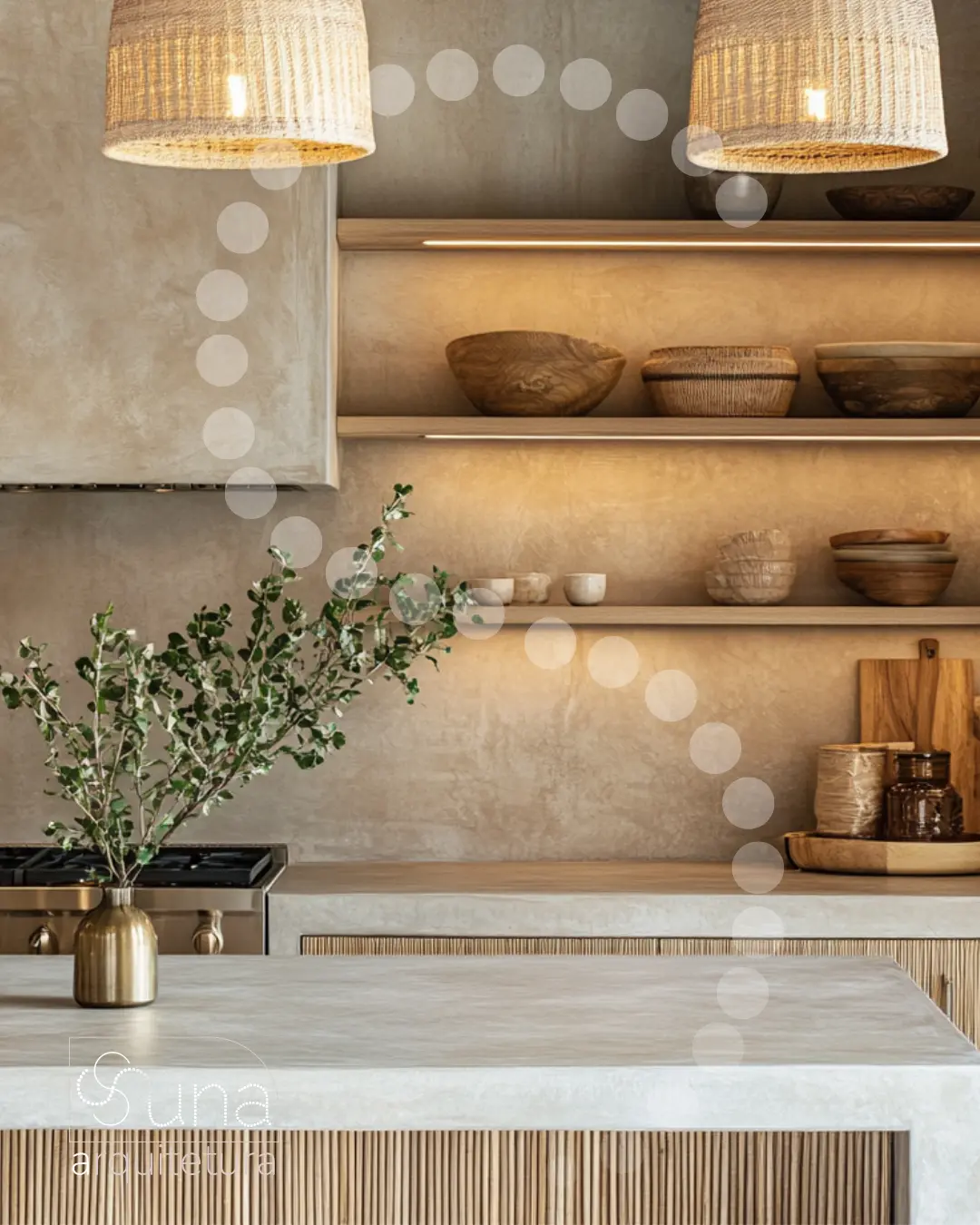 cozinha estilo mediterrâneo