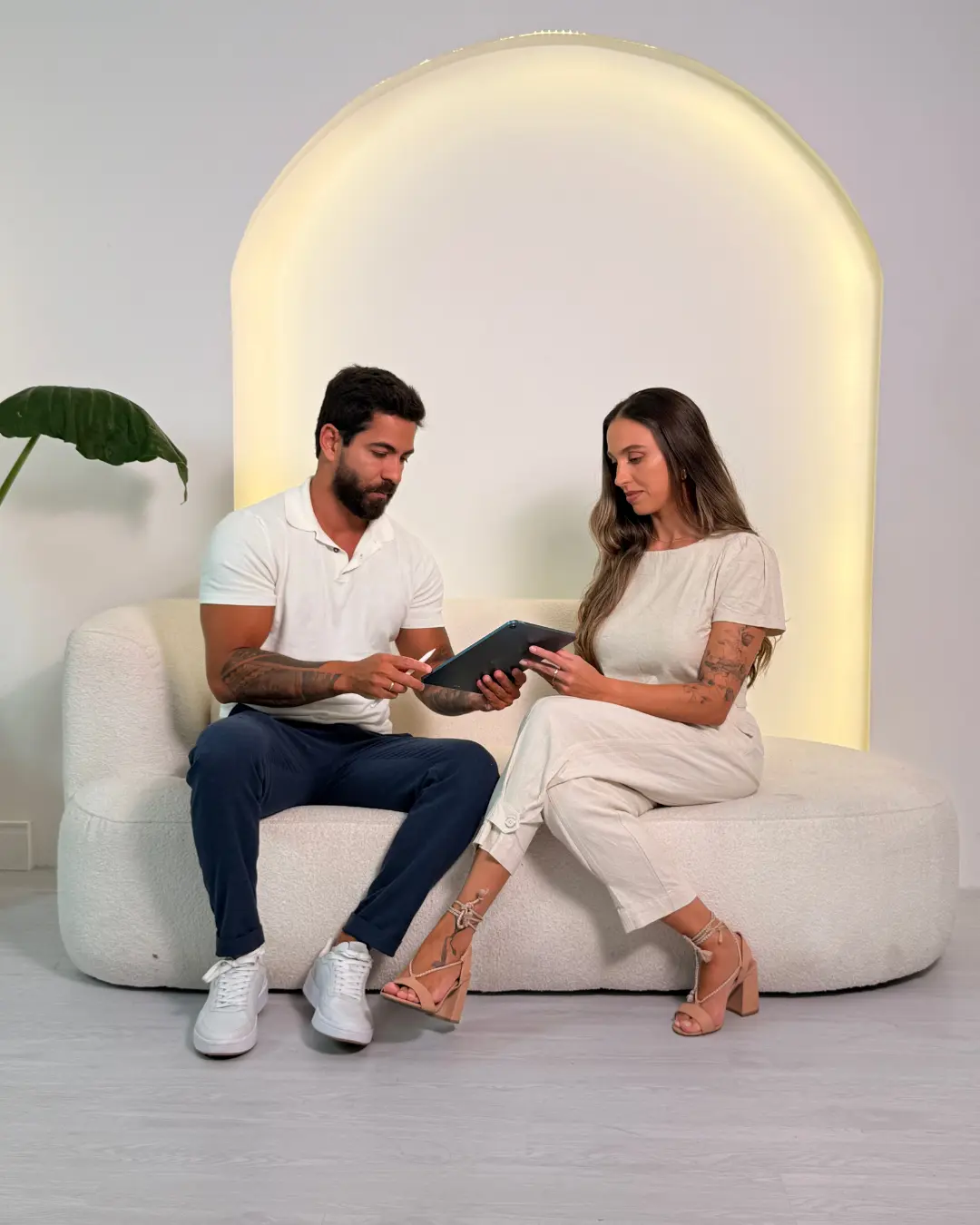 sócios do escritório de arquitetura mediterrânea