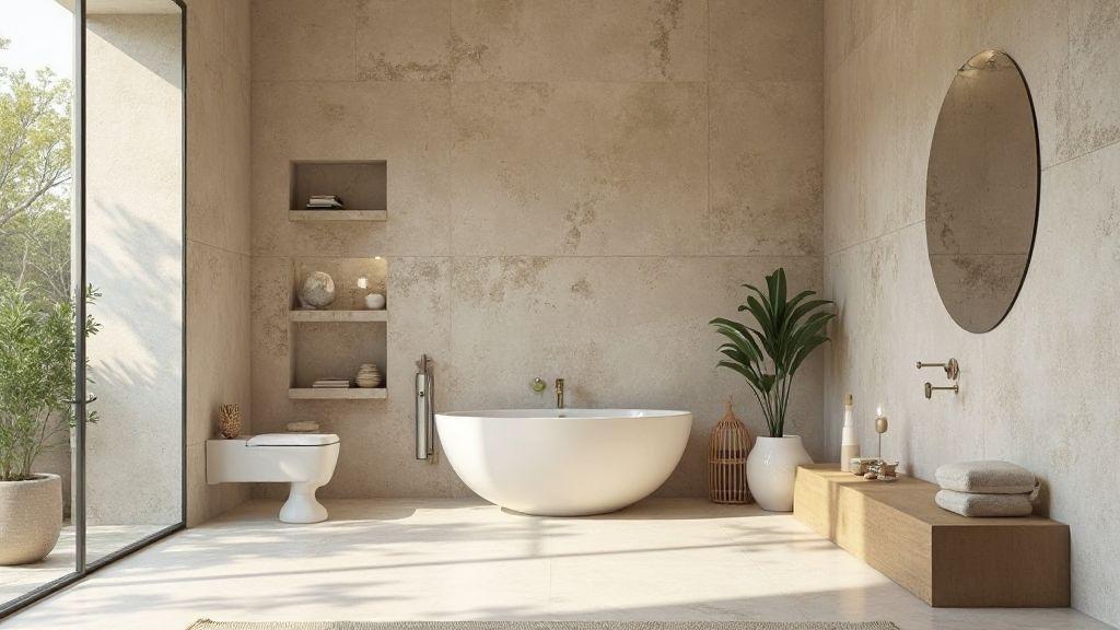 banheiro-mediterraneo-nichos-pedras-claras-e-metais