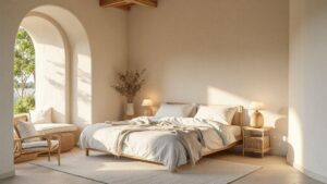 quarto-mediterraneo-cabeceira-iluminacao-e-textura